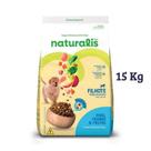 Naturalis Cães Filhotes Frango, Peru e Frutas 15Kg