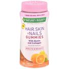 Nature's Bounty Hair Skins & Nails 80 Gummies Sabor Laranja