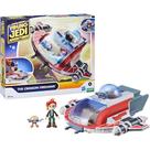 Nave Hasbro Star Wars As Aventuras Do Jovens Jedi The Crimson Firehawk MC Original 1magnus