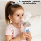 Nebulizador Inalador Sem Fio Adulto Infantil Silencioso Portátil Máquina Ultrassônico Respiração
