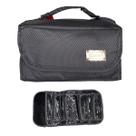 Necessaire Básica Rubys Com Detalhe Dourado Necessaire Básica Rubys Com Detalhe Dourado