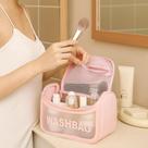 Necessaire Bolsa Mão Feminina Organizadora Alça Viagem Maquiagem Estojo Higiene Leva Produto