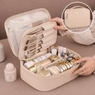 Necessaire Bolsa Maquiagem Com Divisórias Viagem Grande Organizador Cosméticos Impermeável Necessaire Bolsa Maquiagem Com Divisórias Viagem Grande Organizador Cosméticos Impermeável