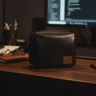 Necessaire Bolsa Organizadora Mala Viagem Couro Legítimo