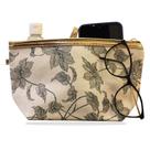 Necessaire Bolsinha Feminina Bolsa Mão Acessórios Maquiagem