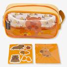 Necessaire Com Adesivos Capivara - Zonacriativa