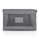 Necessaire com tela Jacki Design Cinza Necessaire com tela Jacki Design Cinza