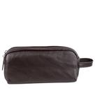 Necessaire de couro com alça lateral Danilo