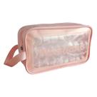 Necessaire de PVC Média Organizador De Malas de Viagem Com Zíper