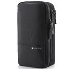 Necessaire de Viagem Purevave Compact - Kit Higiene Pessoal Masculina Preta