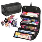 Necessaire Dobravel Bolsa Frasqueira Maquiagem Compacta