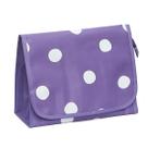 Necessaire Dobrável FLORIE Bolas Brancas