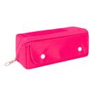 Necessaire Estojo Espaçoso Para Pincéis E Maquiagens Com Divisórias Internas E Diversos Bolsos Organizador Clio