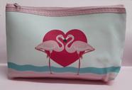 Nécessaire Estojo Retangular Flamingo 20,5X 12,5CM