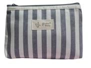 Nécessaire Estojo Retangular Listrado 21X 15,5CM Nécessaire Estojo Retangular Listrado 21X 15,5CM