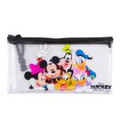 Necessaire estojo transparente turma mickey 11.5x21cm - disney Necessaire estojo transparente turma mickey 11.5x21cm - disney
