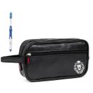 Nécessaire Executiva Masculina Premium Preta Com Estampas Nécessaire Executiva Masculina Premium Preta Com Estampas