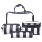 Necessaire Feminina Viagem 4 Peças Frasqueira Estilo / 022l