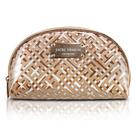 Necessaire Feminino Meia Lua Diamantes Jacki Design Dourado