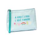 Necessaire Florie - Bolsinha - A vida é linda e você também Necessaire Florie - Bolsinha - A vida é linda e você também