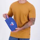 Necessaire Fortaleza Nylon Azul e Vermelho