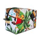 Necessaire Grande Feminina Porta Maquiagem Para Viagem Estampada