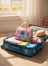 Necessaire Grande Organizador Viagem Puket Lilo E Stitch Azul
