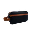 Necessaire Grande Viagem Trabalho Unissex Liso Organizador Alça de Mão Multiuso
