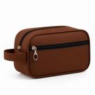Necessaire Impermeável Compacta em Poliéster para Viagem e Uso Diário com Zíper Metálico