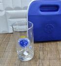 Necessaire Maleta Cruzeiro Esporte Clube e copos e tulipas escudo personalizado futebol presente