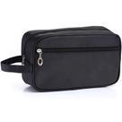 Necessaire Masculina Feminina Alça Lateral Para Organizador de Viagem em Couro