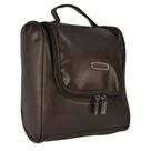 Necessaire Masculina Frasqueira Viagem Classic Marrom CBRN18826