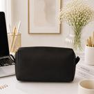 Necessaire Média Feminina Organizador de Maquiagem Multiuso Bolsa Viagem com Zíper Necessaire Média Feminina Organizador de Maquiagem Multiuso Bolsa Viagem com Zíper