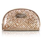 Necessaire Meia Lua Diamantes Jacki Design Dourado