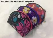 Necessaire Meia Lua Pequena Estampada - Caixa com 24 Peças Sortidas *