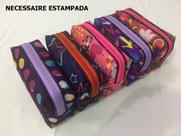 Necessaire Multiuso Estampada - Caixa com 15 Peças Sortido *
