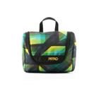 Necessaire Nitro TravelKit Verde Estampado Yes Organizadora com Compartimentos e Gancho Viagem