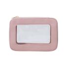Nécessaire nude com transparência - crystal case Nécessaire nude com transparência - crystal case