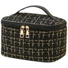 Necessaire Organizador Feminino Viagem Tweed Com Alça