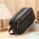 Necessaire Organizadora Bolsa de Mão masculina e feminina em material sintético Espaçosa Ideal Viagem