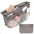 Necessaire Organizadora Celular Tablet Carregadores Feminina - Cinza