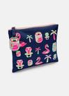 Necessaire Pequena Puket Fun De Leve Azul Marinho
