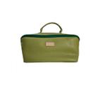 Necessaire Porta Maquiagem Lorena com Zíper em Couro Legítim