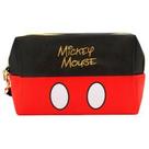 Necessaire retangular assinatura mickey 13x10x20cm - disney