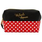 Necessaire retangular assinatura minnie 13x10x20cm - disney