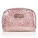 Necessaire Retangular Diamantes Jacki Design Rosa