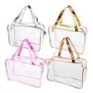 necessaire transparente de alça
