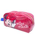 Necessaire Vermelho Miss Minnie 23X11cm Disney