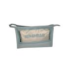Necessaire Viagem Bolsa Maquiagem Cosméticos Translucida WashBag impermeável Médio