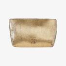 Necessaire Victoria s Secret Dourada Metálica com Textura em Alto-Relevo - Victorias Secret
